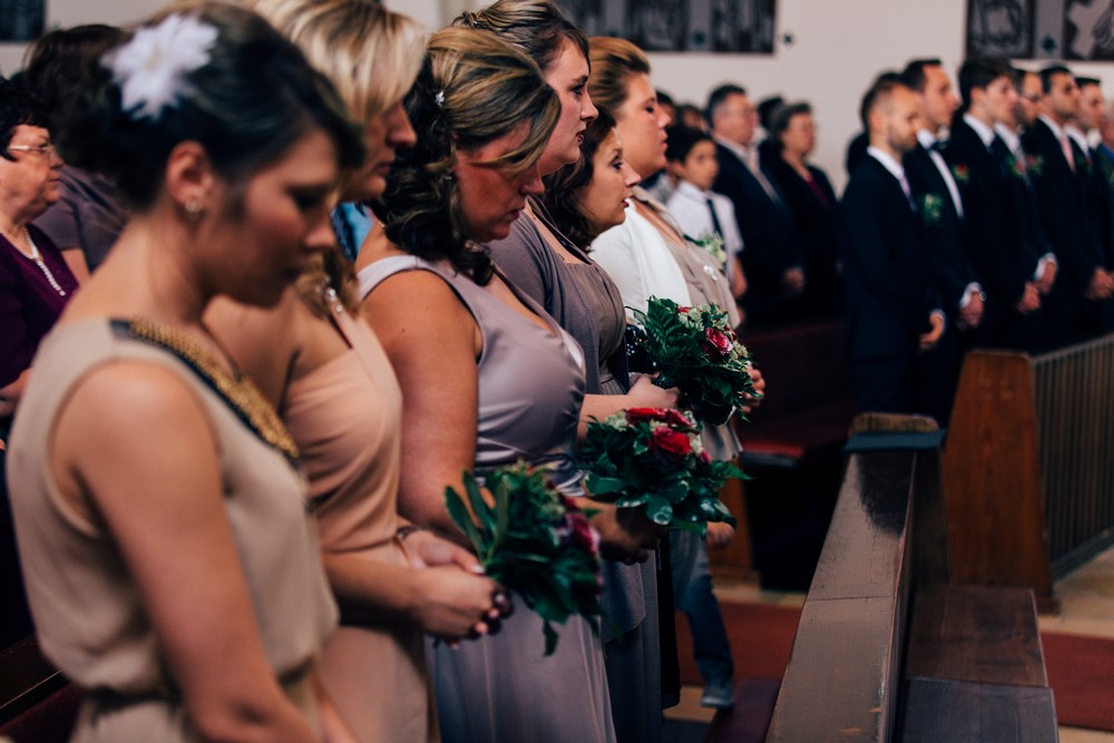 Hochzeitsfotograf in Reinbek, Herz-Jesu-Kirche: Anna & Johannes